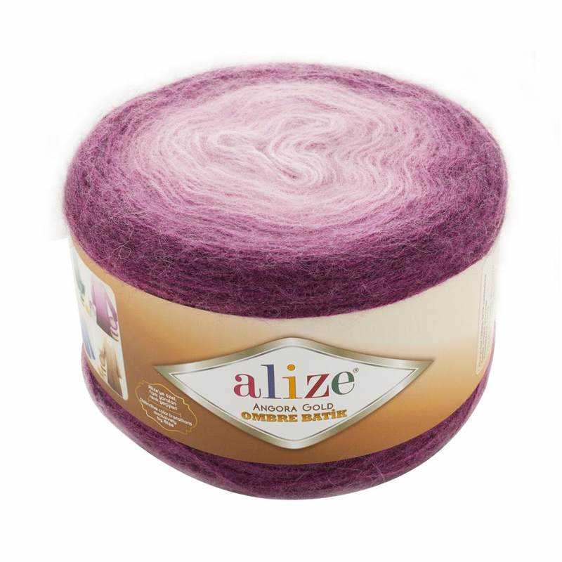 Angora Gold Ombre Yarn 150gr-825mt% 20 Wool% 80 Acrylic DIY Knitting Wrap Beanie Sweater