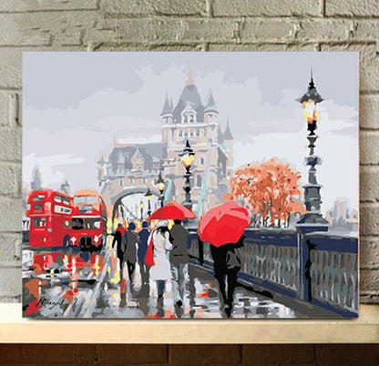 5D Diamond Painting -  London Paris