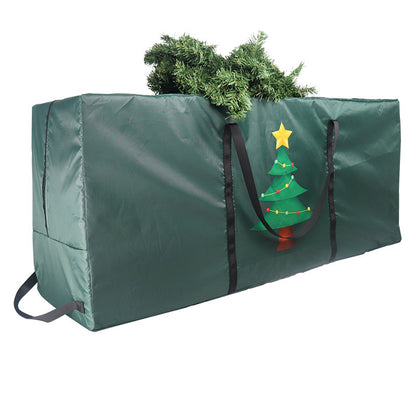 Bolsa organizadora para cochecito con forma de árbol de Navidad, resistente al agua y al polvo