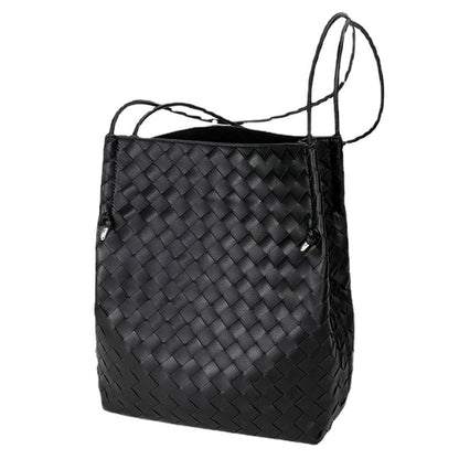 Bolso de mano tejido a mano de gran capacidad a la moda para mujer