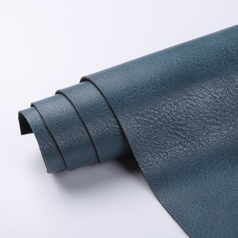 Thick Palm Print Elastic Half PU Leather PVC