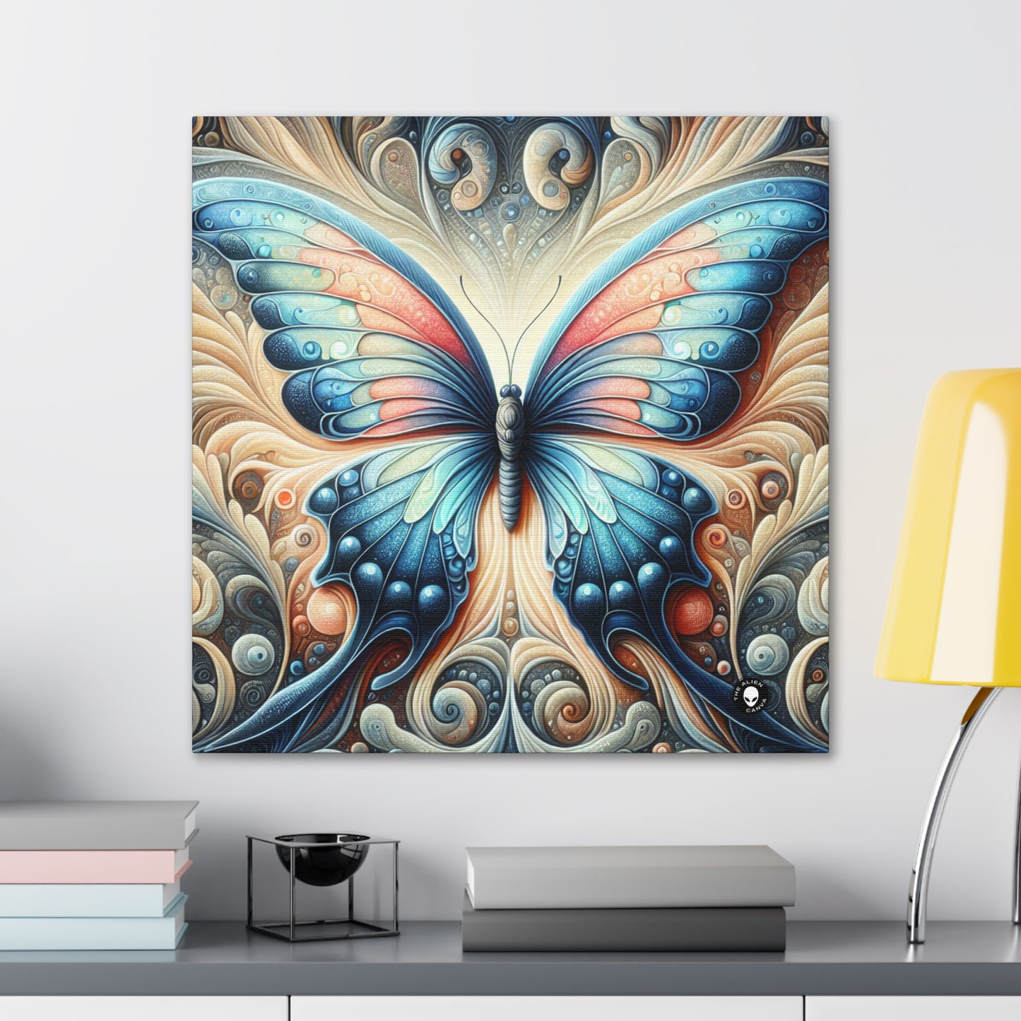 "Butterfly Transformation" - The Alien Canva Symbolism