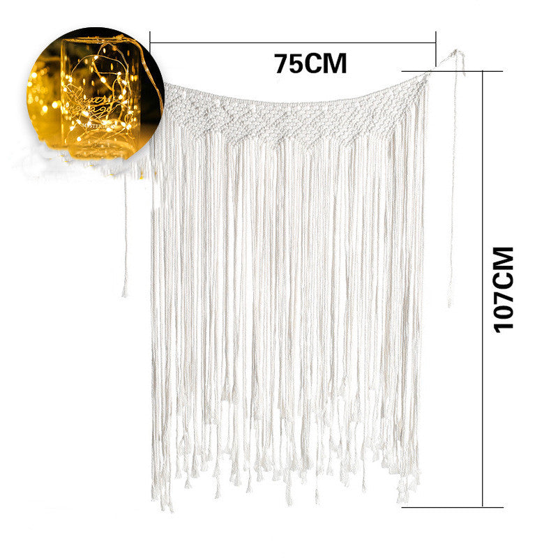 Woven Dream Catcher Charm Wind Chime Mori Series Nordic Charm