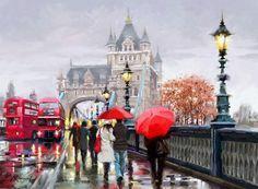 5D Diamond Painting -  London Paris