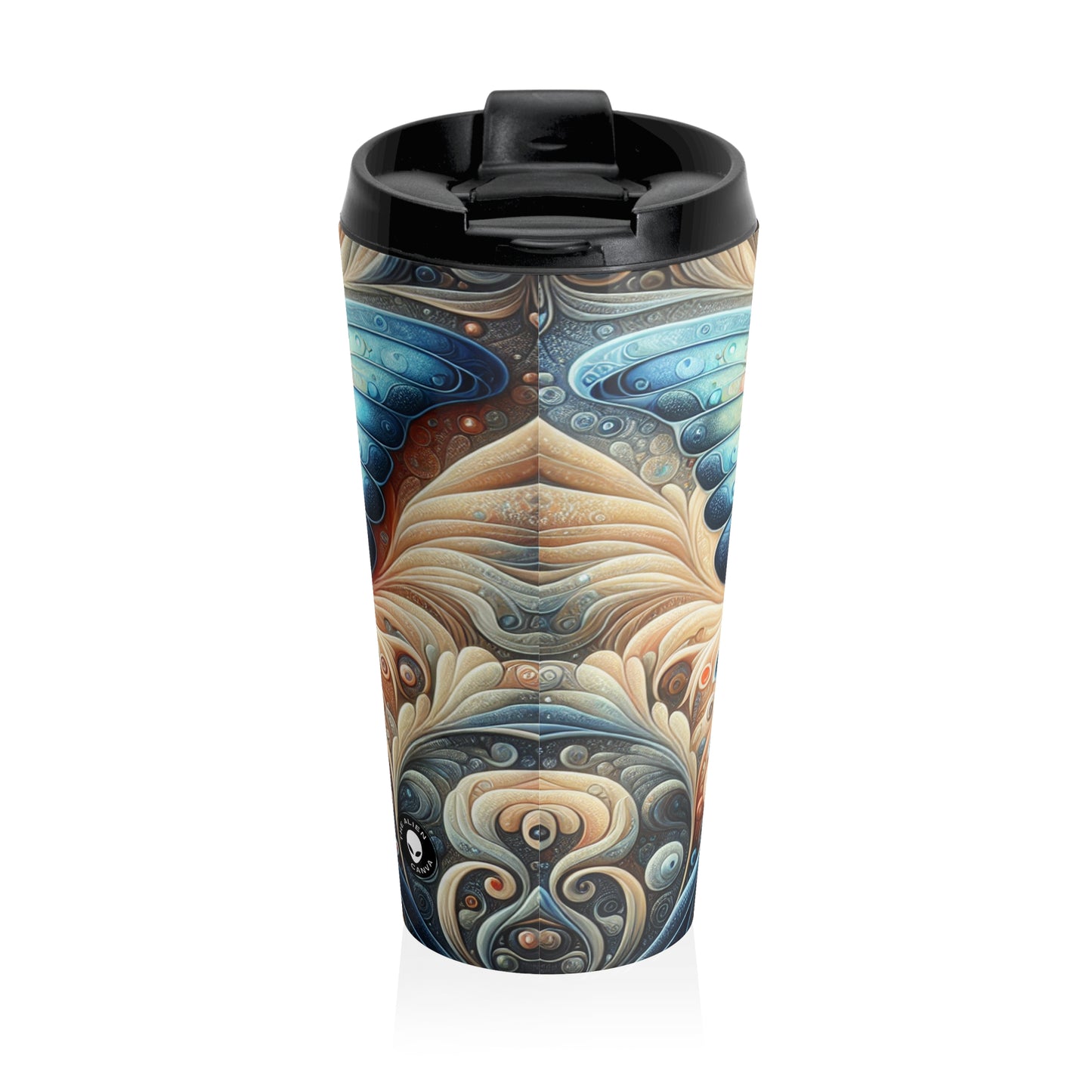 "Butterfly Transformation" - The Alien Stainless Steel Travel Mug Symbolism