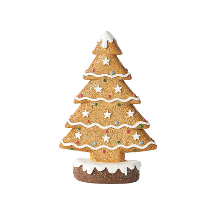 Ginger Cake Tree Model Christmas Scene Decorations