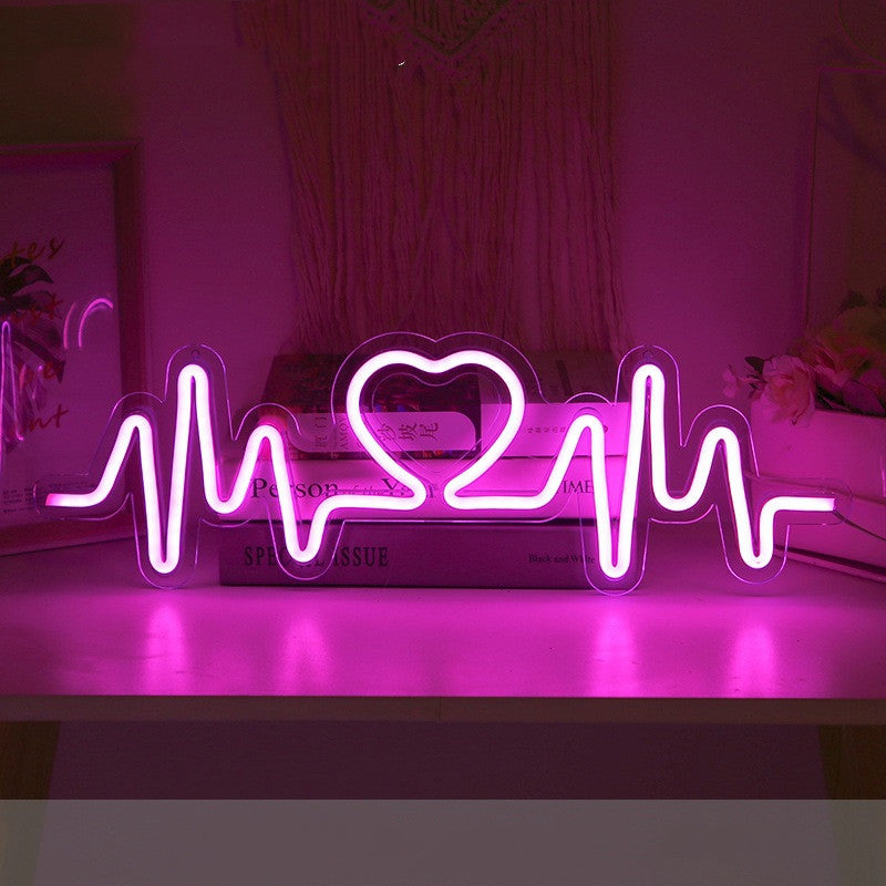 LED Call Love Neon Light Modeling Lamp Window Decoration