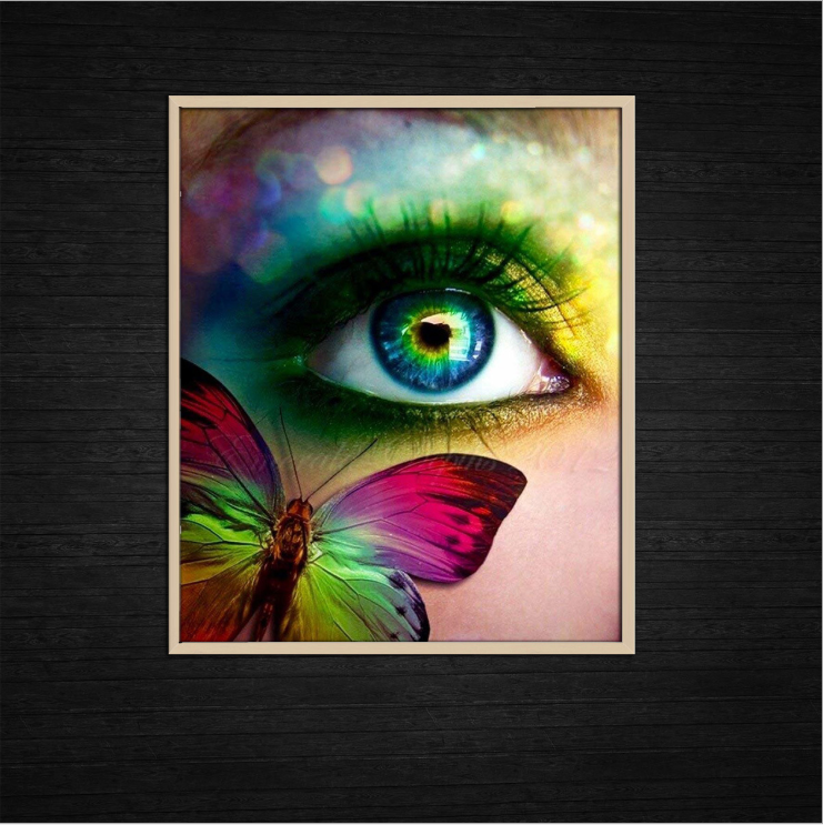 5D Diamond Painting - Oog