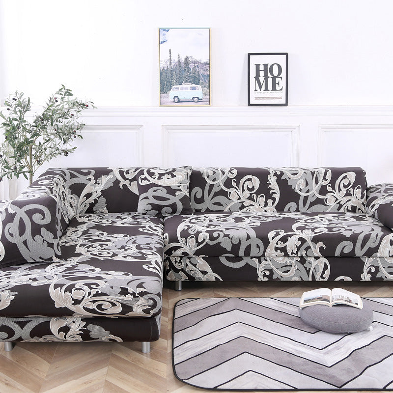 Modern Elastic Kaleidoscope Fabric Sofa Cover