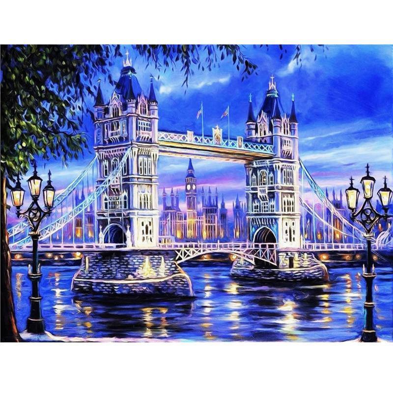 5D Diamond Painting - Tower Bridge