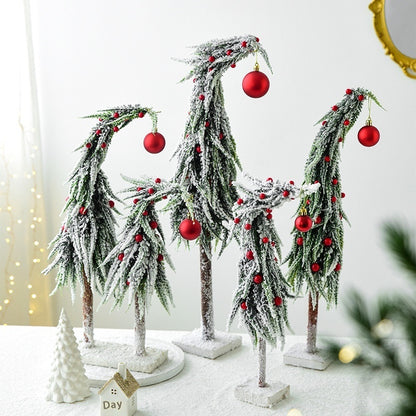 Arbre de Noël de bureau Wry Neck Décoratif pour bureau