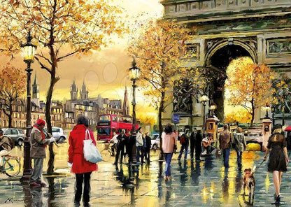 5D Diamond Painting -  London Paris