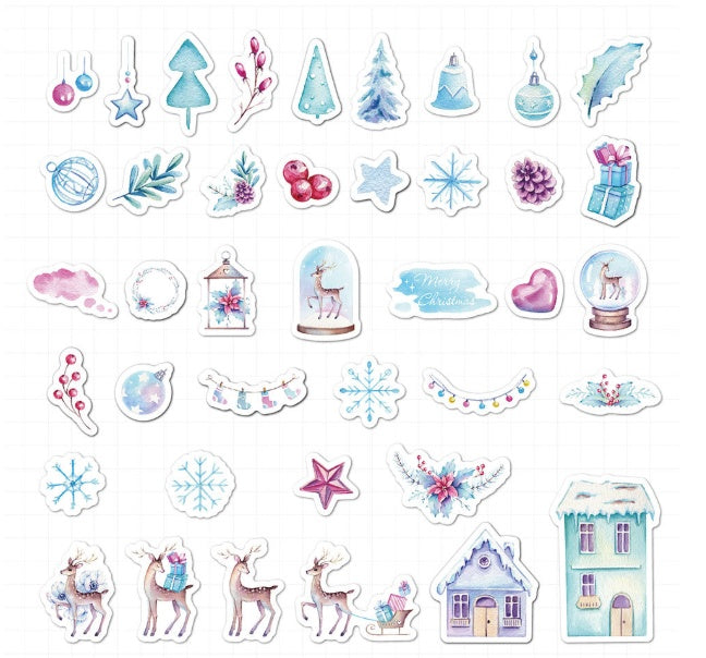 Winter Series Decoration Creative Hand Account StickerIllustration