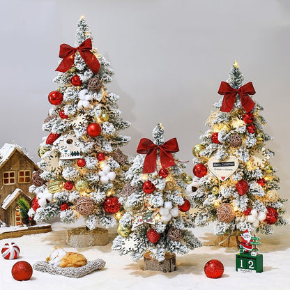 Décorations de sapin de Noël pointues en PVC de petite taille et de taille mini