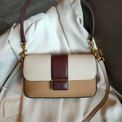 Sac à bandoulière à bandoulière de couleur choc pour femmes