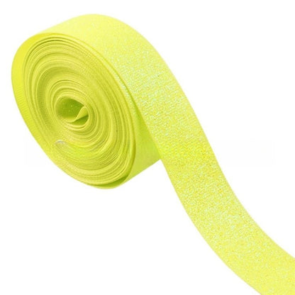 22mm Poudre De Poudre Couleur Unie Bricolage Bande Côtelée Ceinture En Polyester Accessoires De Vêtements