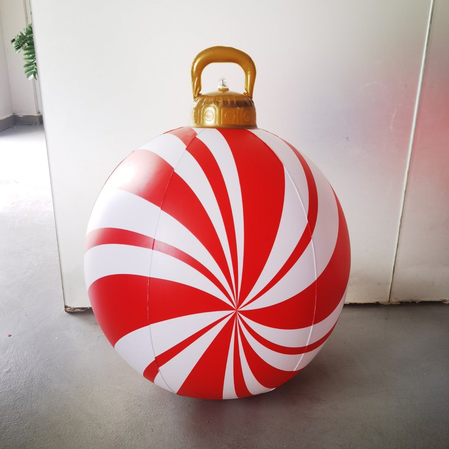 PVC Inflatable 60cm Christmas Ball Ornament Ball Venue Layout Party Atmosphere Ball Courtyard Layout