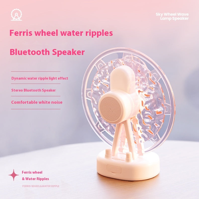 Ferris Wheel Water Ripple Bluetooth Speaker Atmosphere Colorful Light