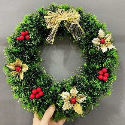 Christmas Decorations Festival Wreath Wreath Window Layout Door Hanging Site Layout Christmas Product