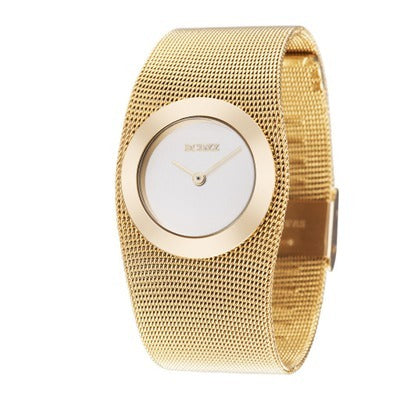 Blonde golden fashion lady watch