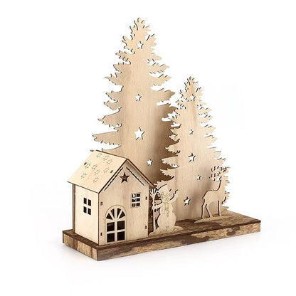 Creative Christmas Decorative Wooden Crafts