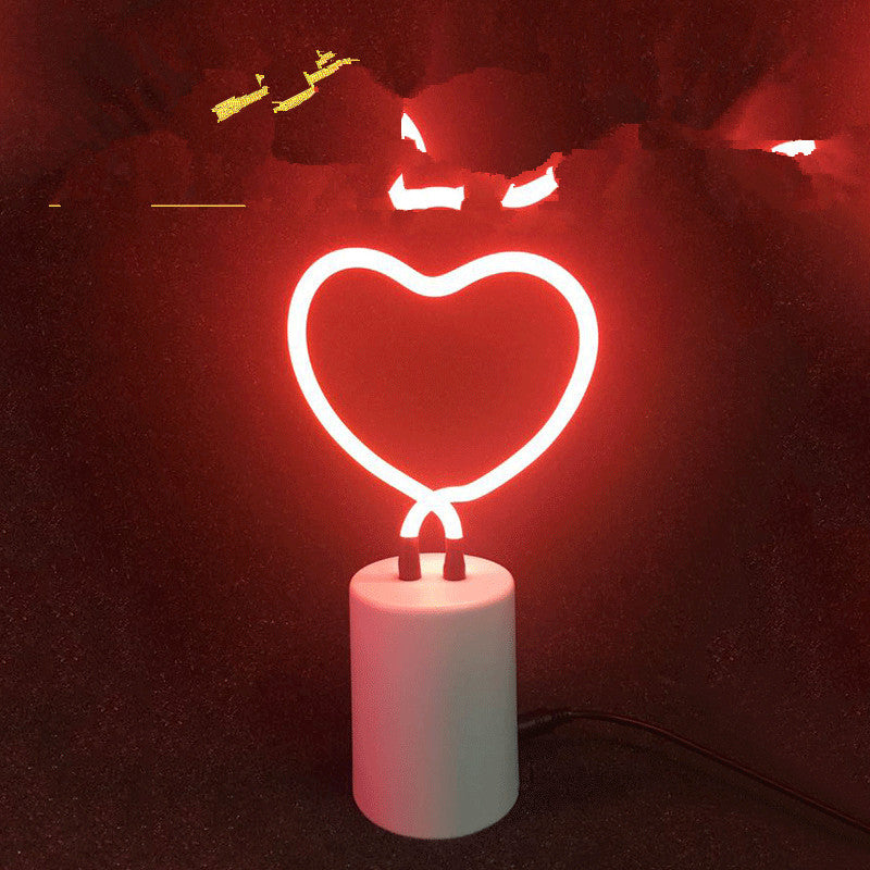 NEON Table Lamp Craft Decoration Lamp Styles Are Complete