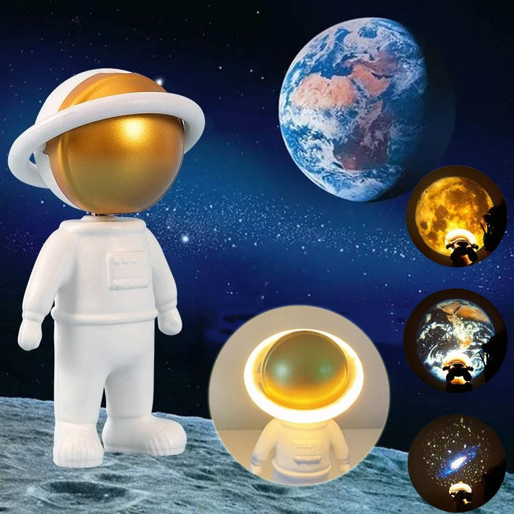 2024 Nouvelle Lampe Projecteur D'étoiles Astronaute Ins Touch USB Charge Veilleuse Rotative Lampe De Chevet Ambiance Lumières Lampe Décor De Chambre