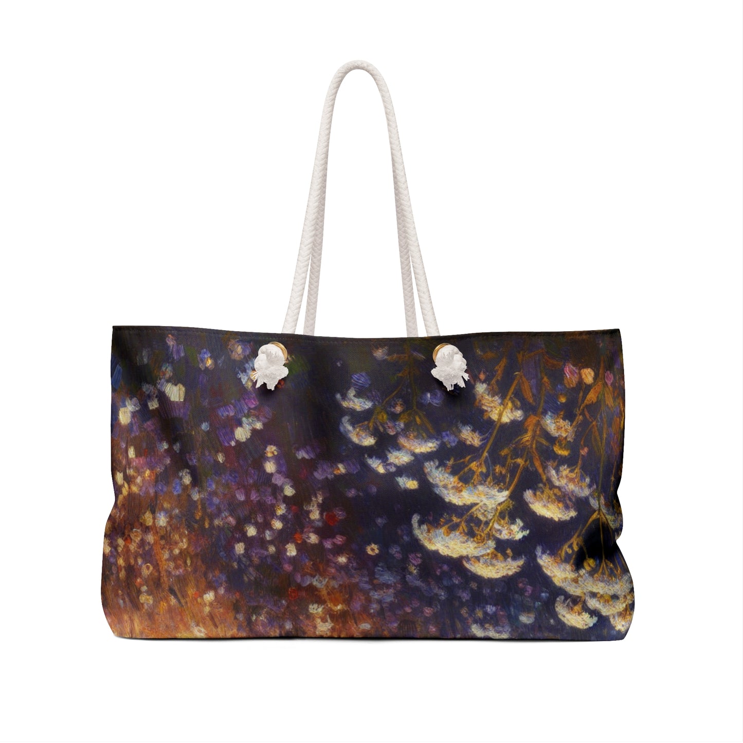 "Wildflower Sunrise" - The Alien Weekender Bag Impressionism Style