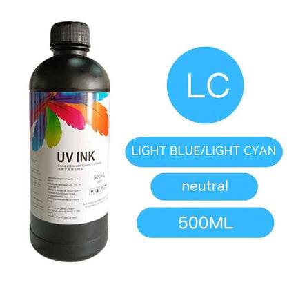 Tinta ULTRAVIOLETA de la impresora de la placa plana de la bobina de tinta ULTRAVIOLETA tinta Epson XP600 5ta y 7ma generación TX800