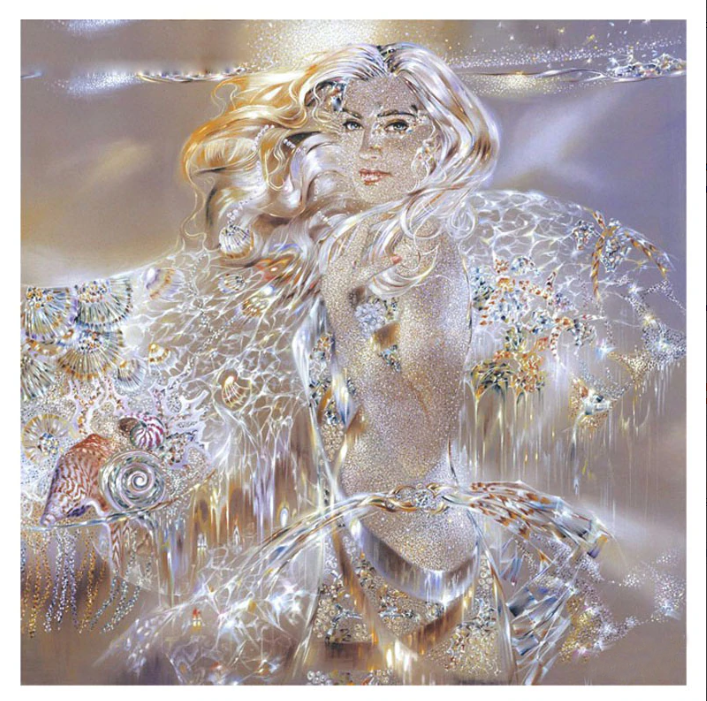 XXL - 5D Diamond Painting - Beautiful Crystal Girl