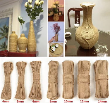 DIY Jute Rope For Home Decoration