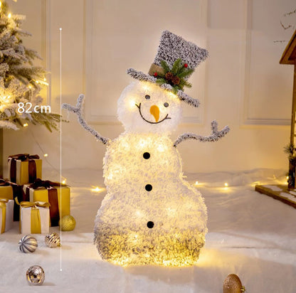 Christmas Fashion Luminous Snowman Decorations Ornaments