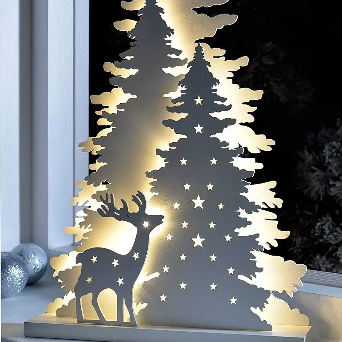 Creative Christmas Decorative Wooden Crafts