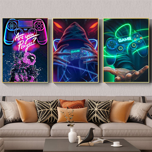 Fashion Home Bar Internet Cafe Wall Decoration Graffiti Wall Art Poster