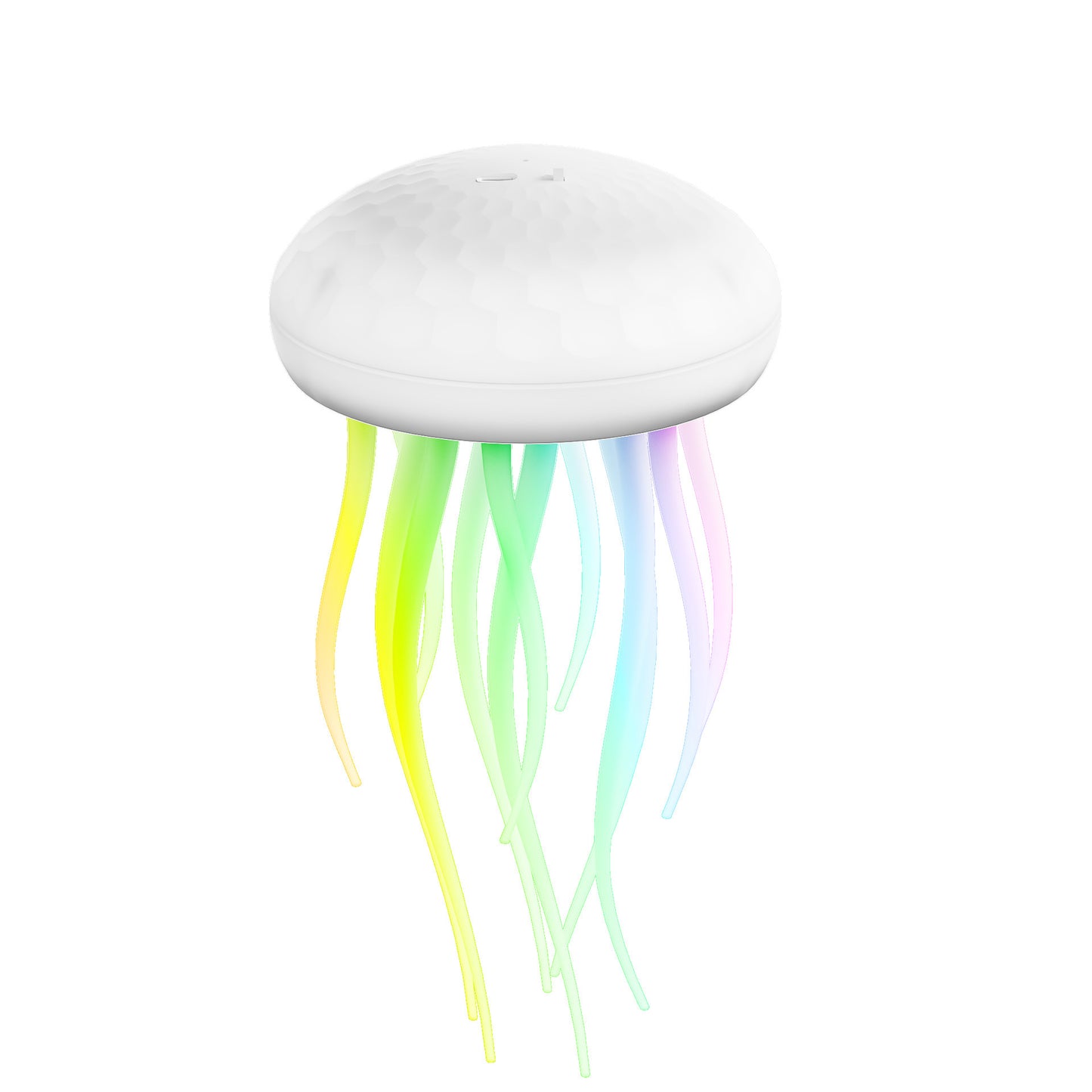 Voice-controlled Swimming Jellyfish Lamp Induction Luminous Ambience Light