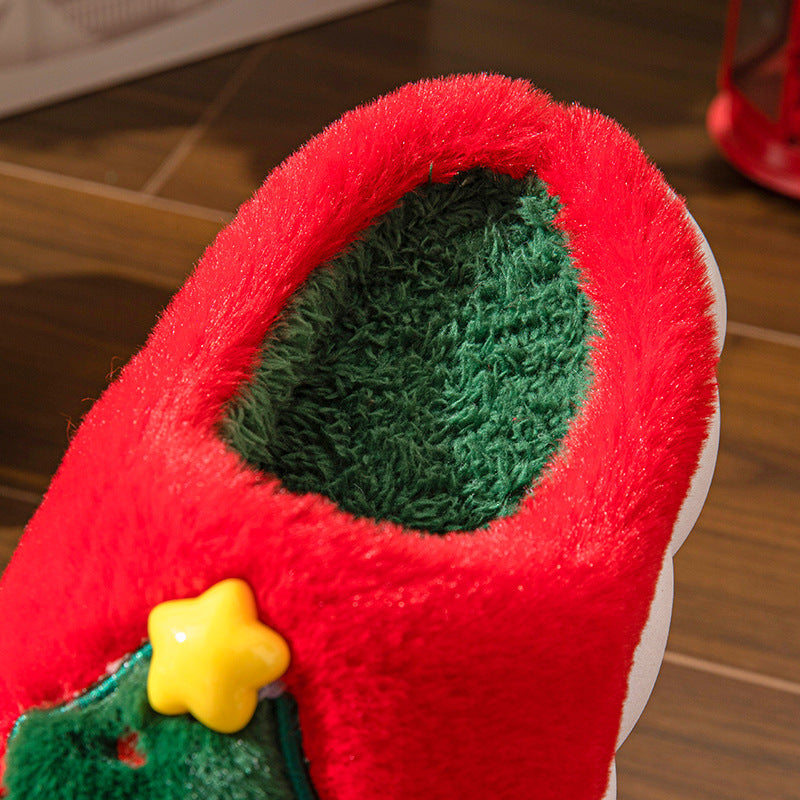 Christmas Tree Women's Home Slippers