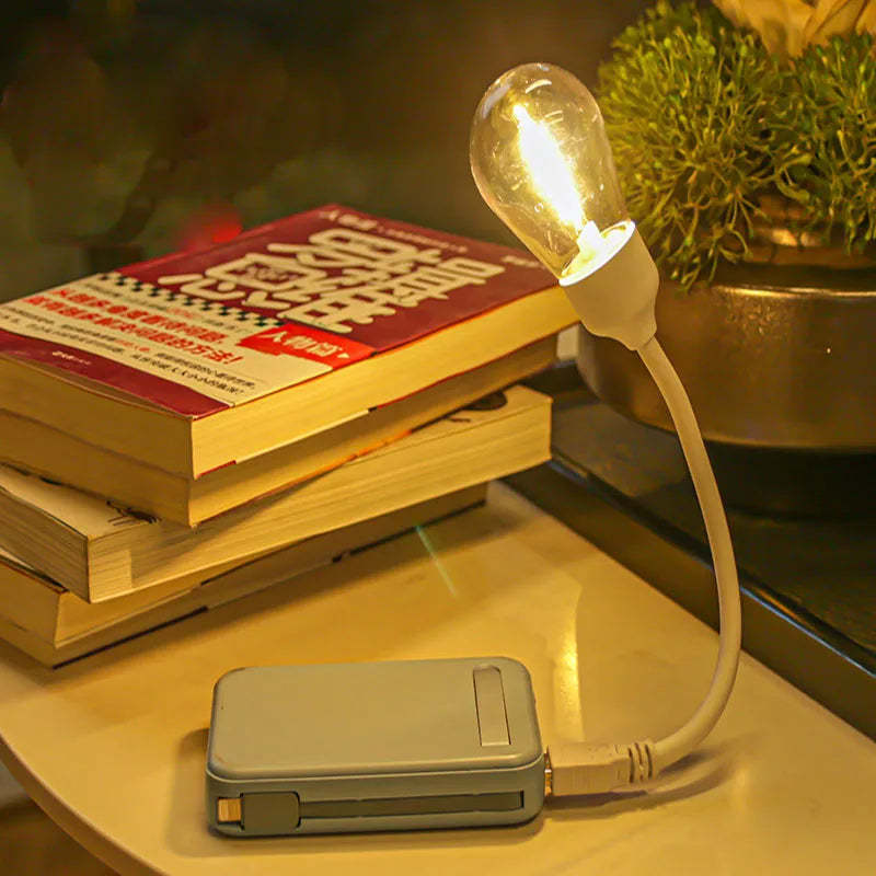 Usb Rechargeable Folding Tungsten Night Light