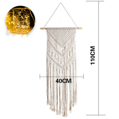 Woven Dream Catcher Charm Wind Chime Mori Series Nordic Charm