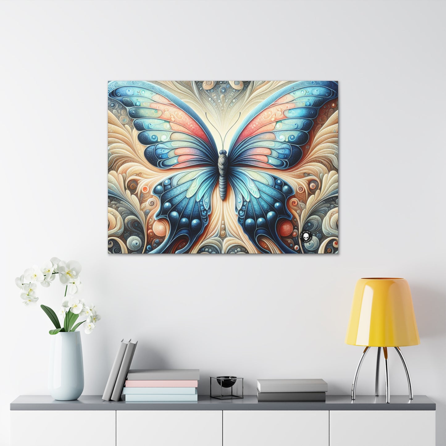 "Butterfly Transformation" - The Alien Canva Symbolism