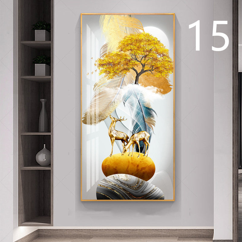 Póster de árbol de la fortuna, pintura en lienzo, imagen artística de pared