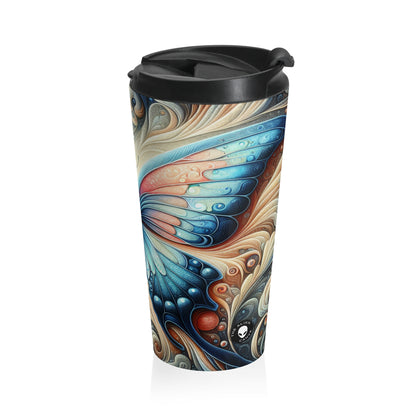 "Butterfly Transformation" - The Alien Stainless Steel Travel Mug Symbolism