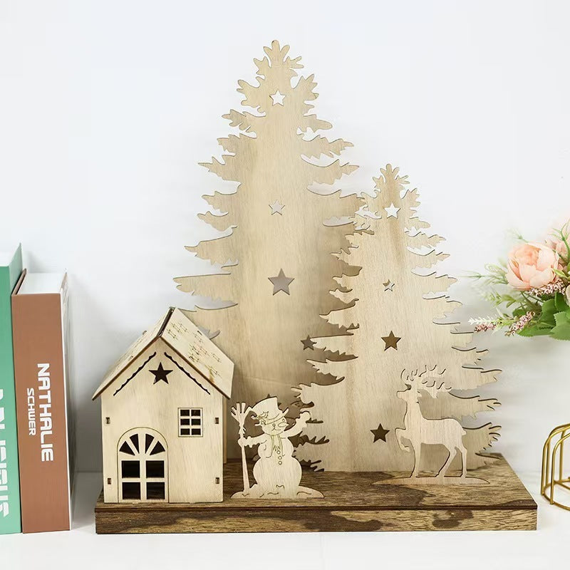 Creative Christmas Decorative Wooden Crafts