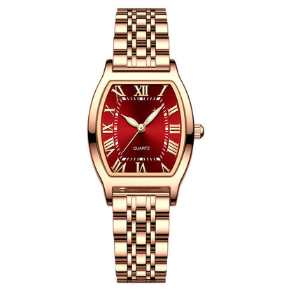 Reloj Mujer Acero Inoxidable Con Sencillo