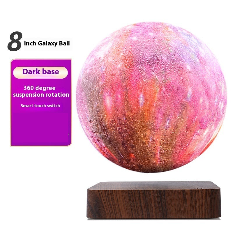 Magnetic Suspension Galaxy Ball Romantic Atmosphere Small Night Lamp