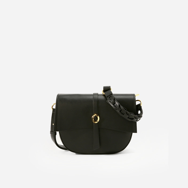 Bolso bandolera de un solo hombro de cuero suave de moda para mujer