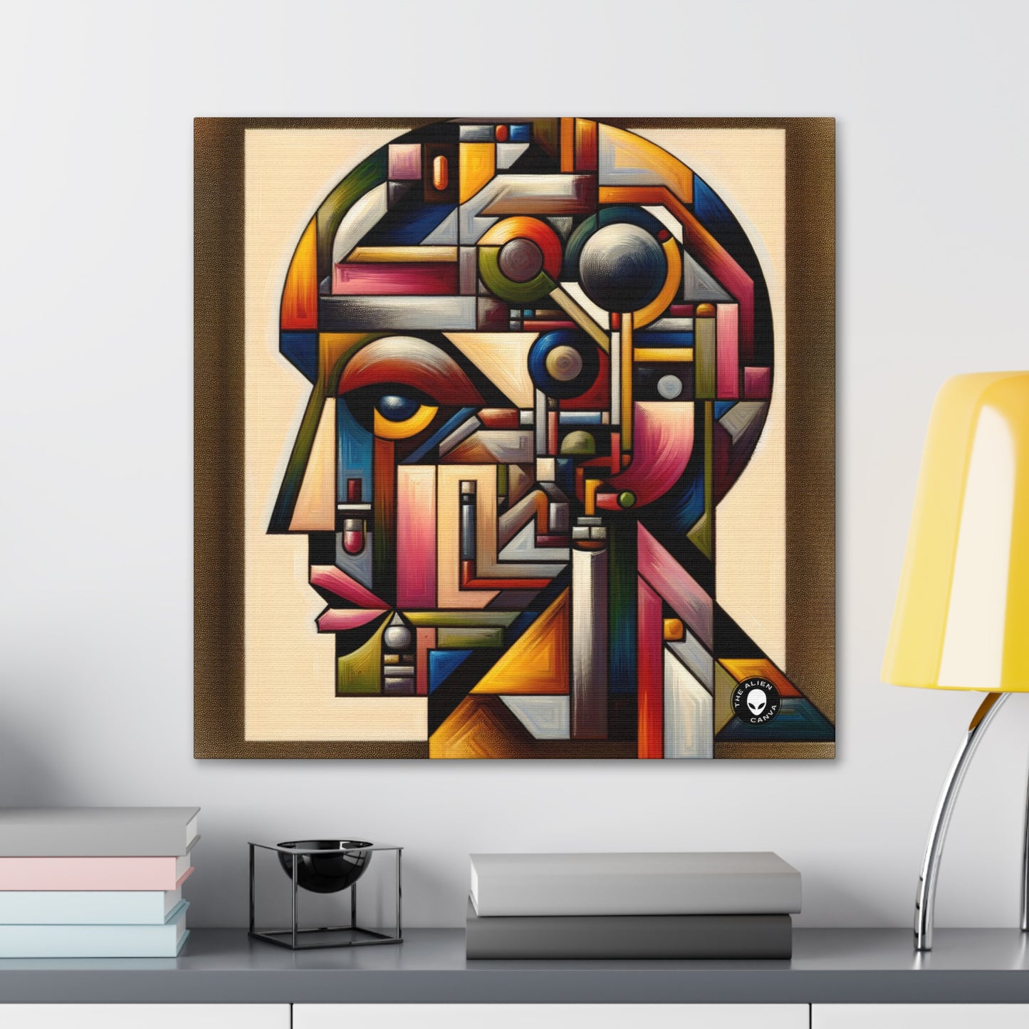 "Ma réflexion cubiste" - Le cubisme Alien Canva