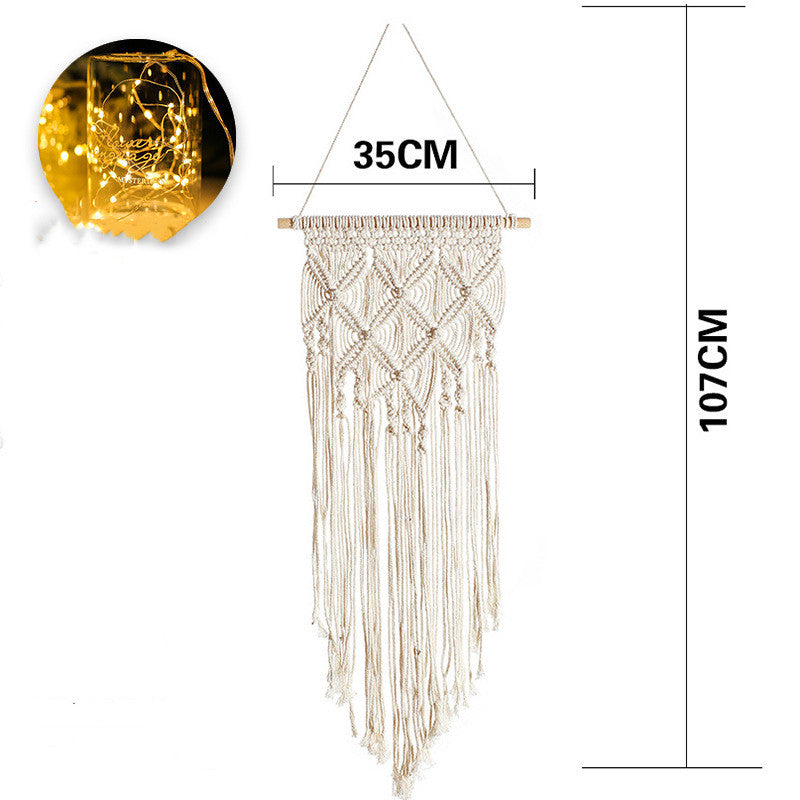 Woven Dream Catcher Charm Wind Chime Mori Series Nordic Charm