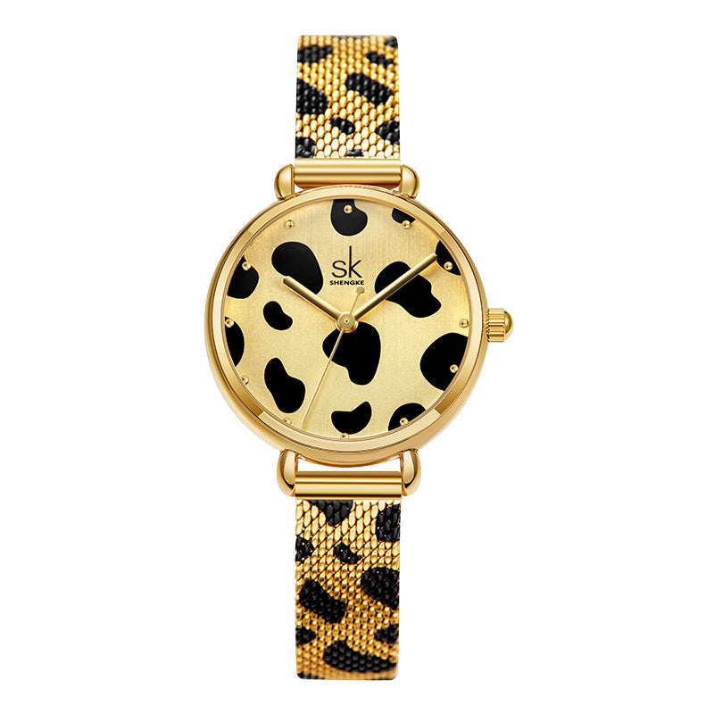 Women's Fashion Mesh Strap Quartz Watch