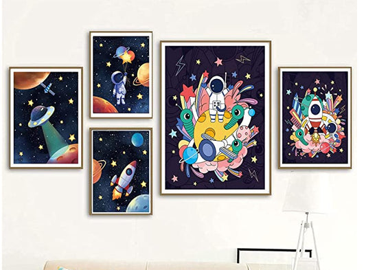 5D Diamond Painting Kit Diy Full Diamond Astronaut