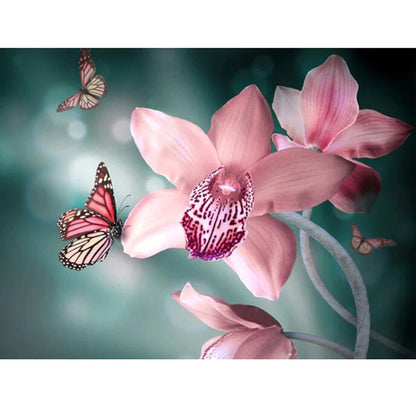 5D Diamond Painting Butterfly Flower Bedroom Decoration